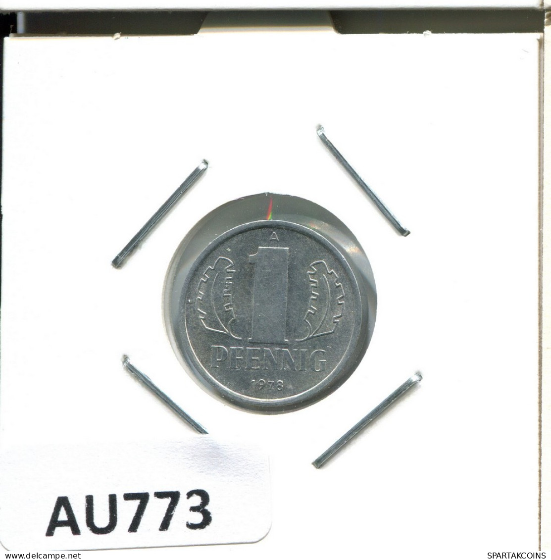 1 PFENNIG 1978 A DDR EAST ALLEMAGNE Pièce GERMANY #AU773.F - 1 Pfennig