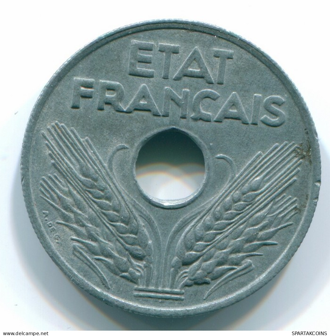 20 FRANC 1943 FRANCE Pièce XF #FR1142.4.F - Otros & Sin Clasificación