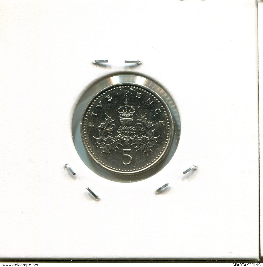 5 PENCE 1991 UK GROßBRITANNIEN GREAT BRITAIN Münze #AN541.D - 5 Pence & 5 New Pence