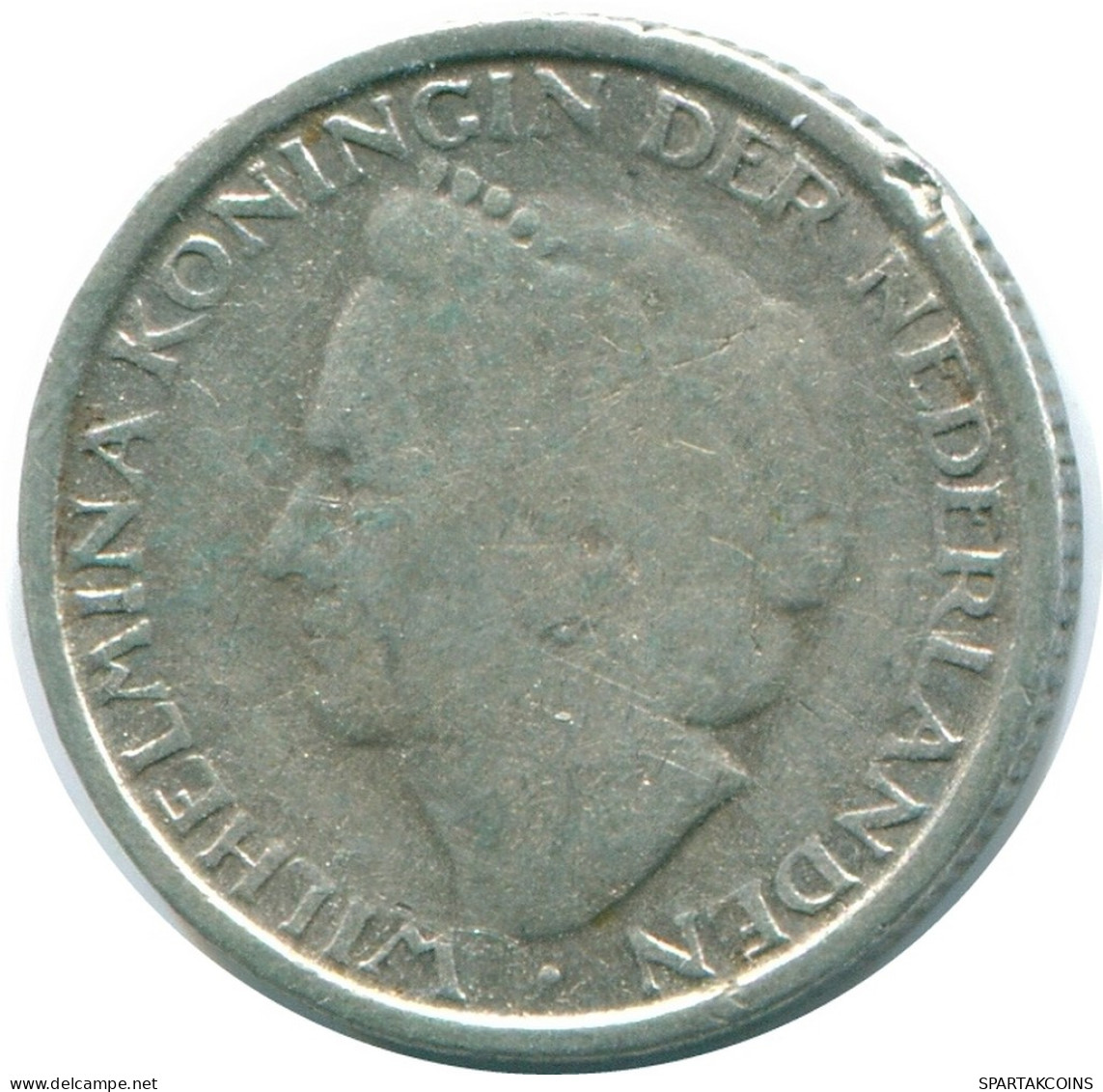 1/10 GULDEN 1948 CURACAO NIEDERLANDE SILBER Koloniale Münze #NL11885.3.D - Curaçao