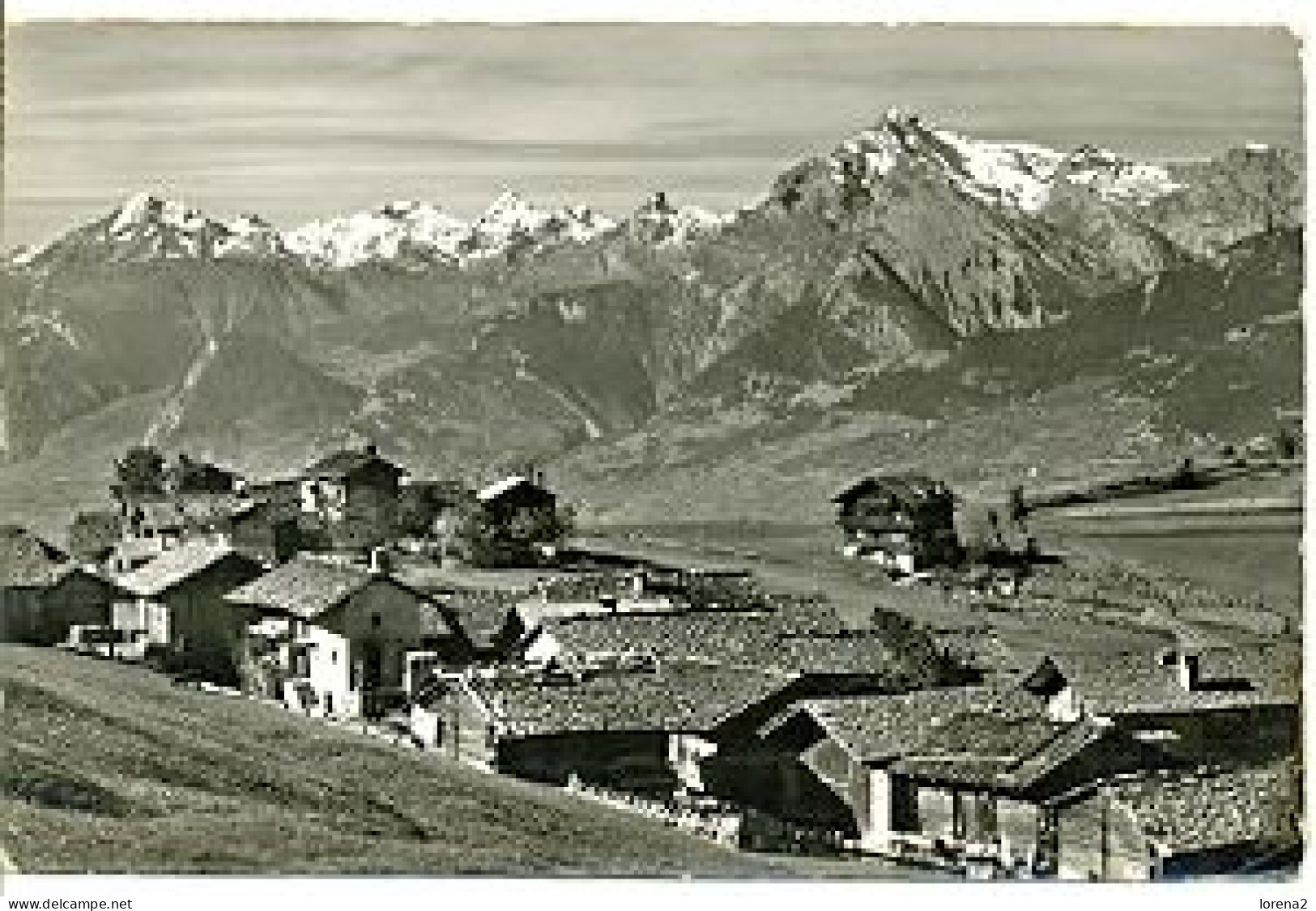 Postal Suiza. Nax, Partie Du Village. 7-3ay214 - Nax