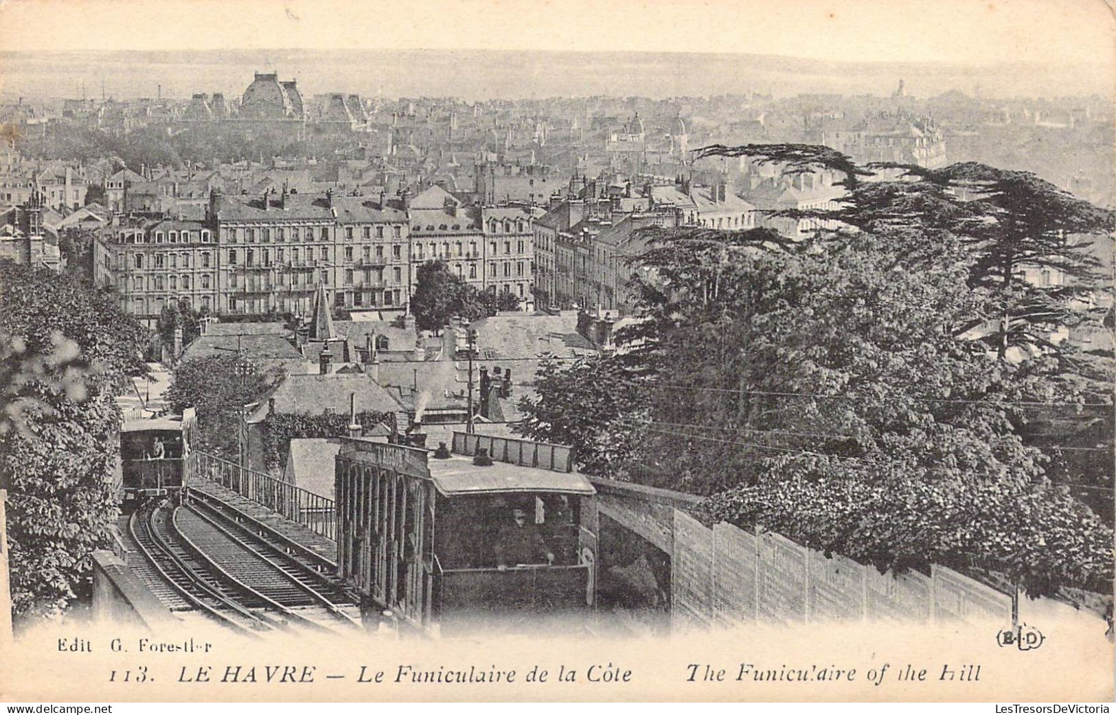 FRANCE - 76 - Le Havre - Le Funiculaire De La Côte - Carte Postale Ancienne - Ohne Zuordnung