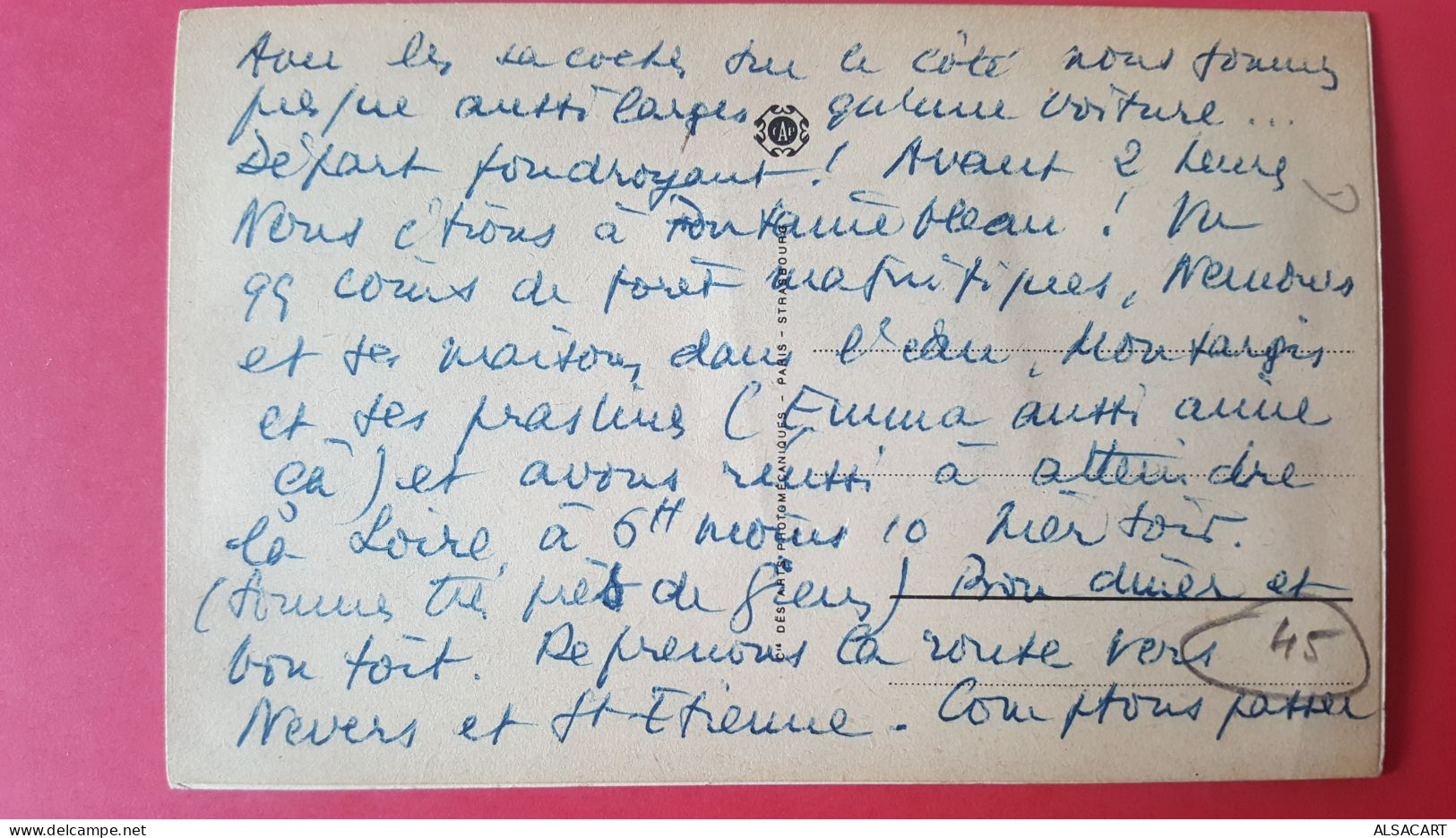 Carte à Systeme V'la Le Courrier  De Briare , Facteur Avec Sacoche - Mechanical