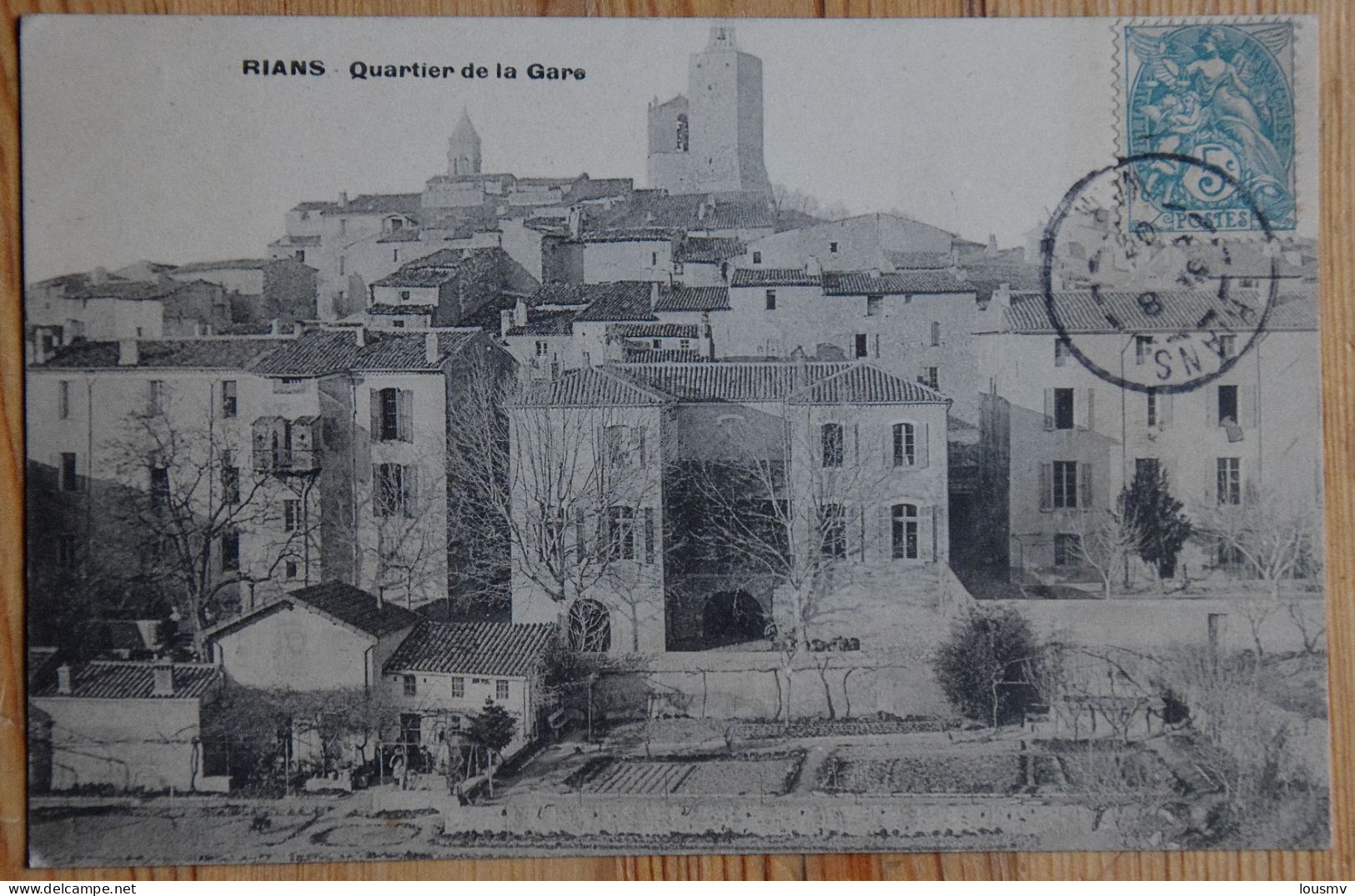 83 : Rians - Quartier De La Gare - (n°26059) - Rians