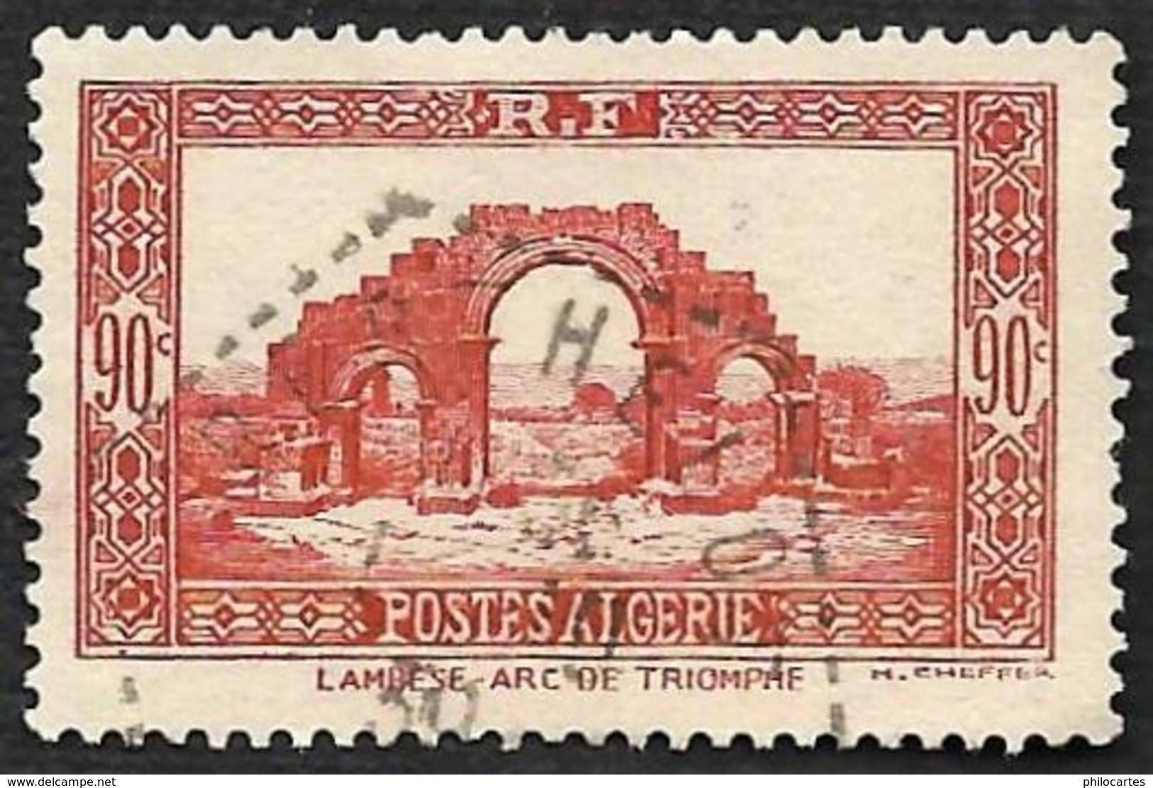 ALGERIE 1936 - YT   115  - Arc De Lambese - NEUF* - Neufs