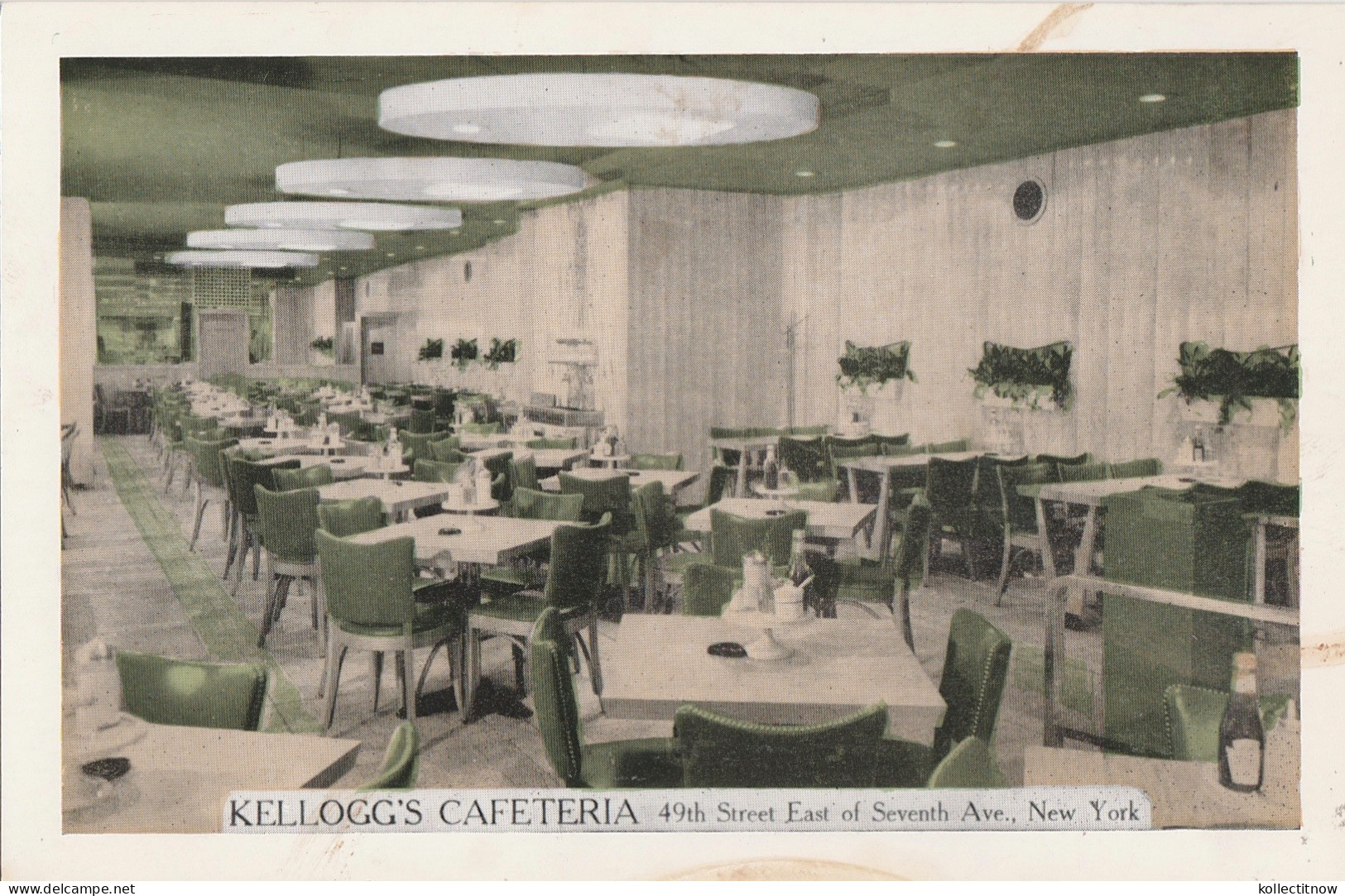 KELLOGG’S CAFETERIA - 49th STREET EAST OF SEVENTH AVENUE - Bars, Hotels & Restaurants