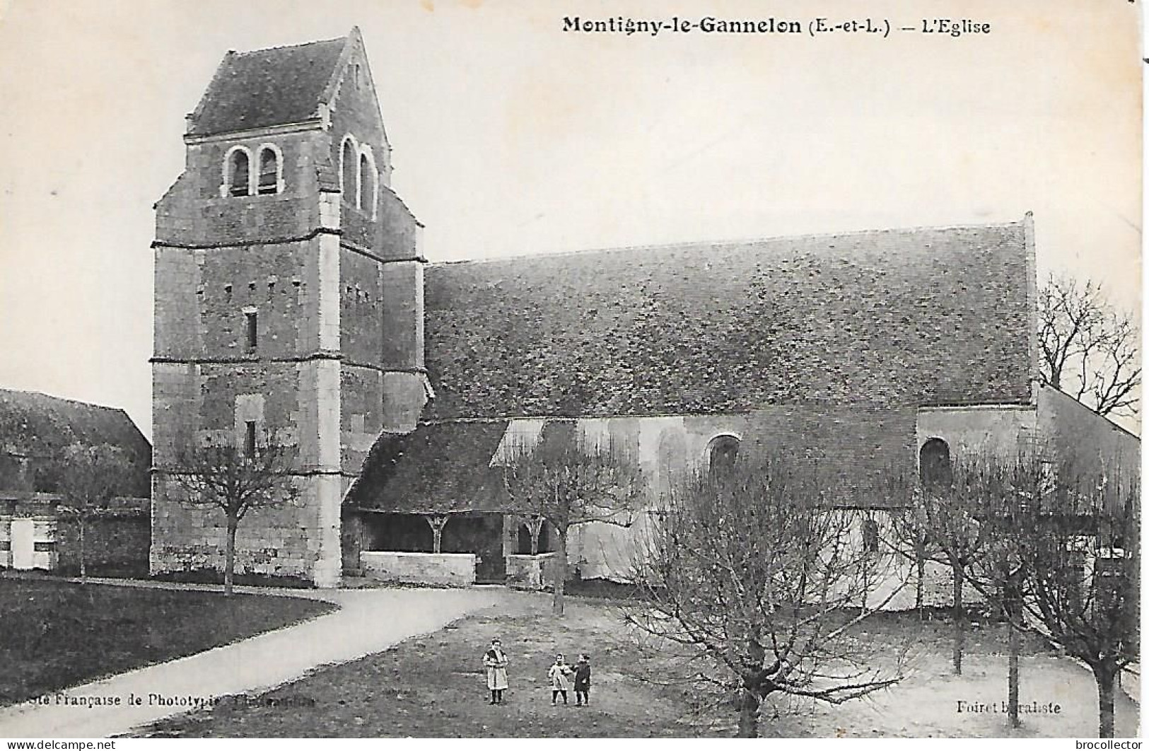 MONTIGNY ( 28 )  -  Eglise - Montigny-le-Gannelon