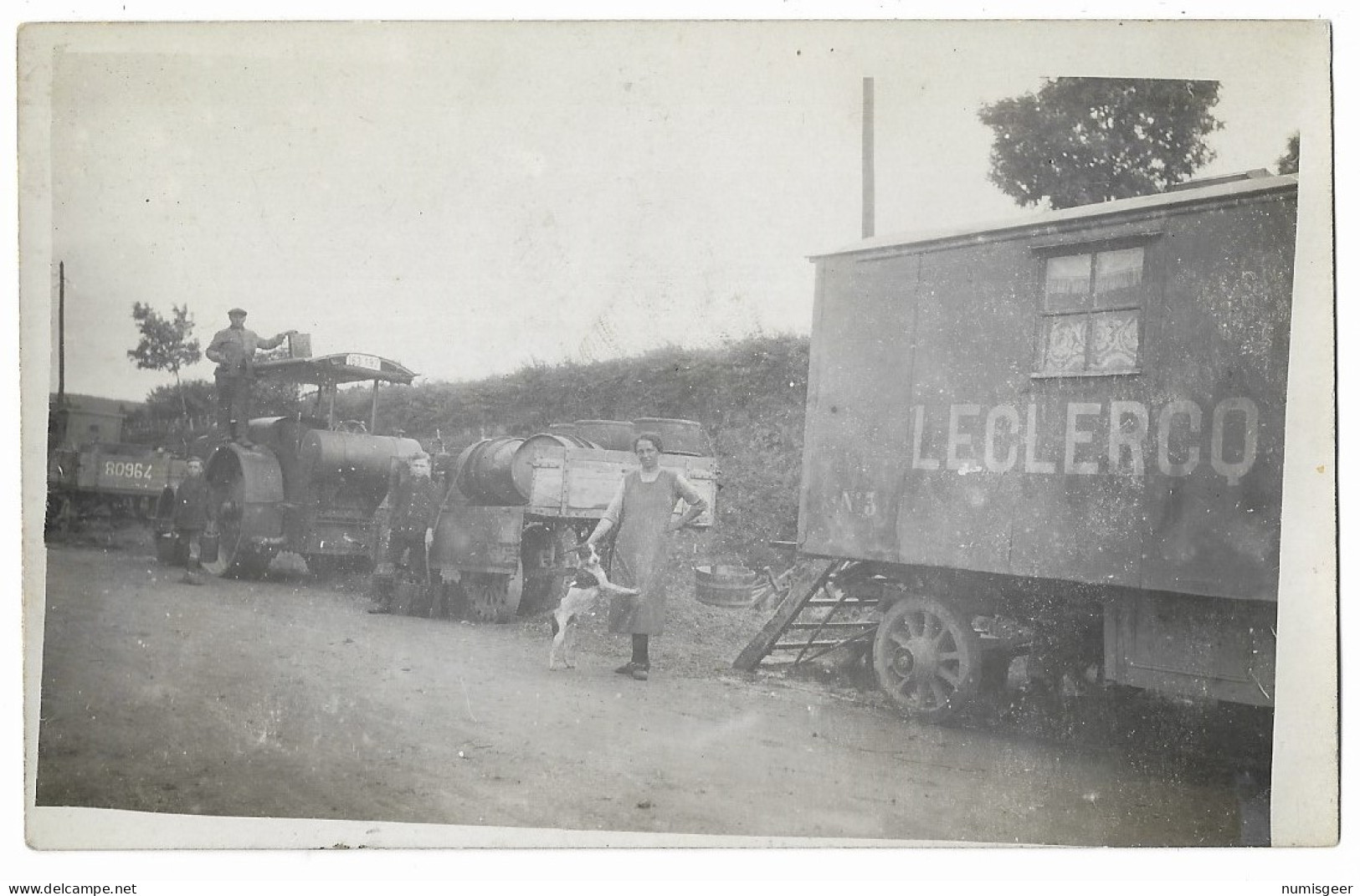 HANNUT  ---  Guillaume Neman Sur La Soutiere - 1937 ( 2 Scans ) Cp: Photo - Hannut