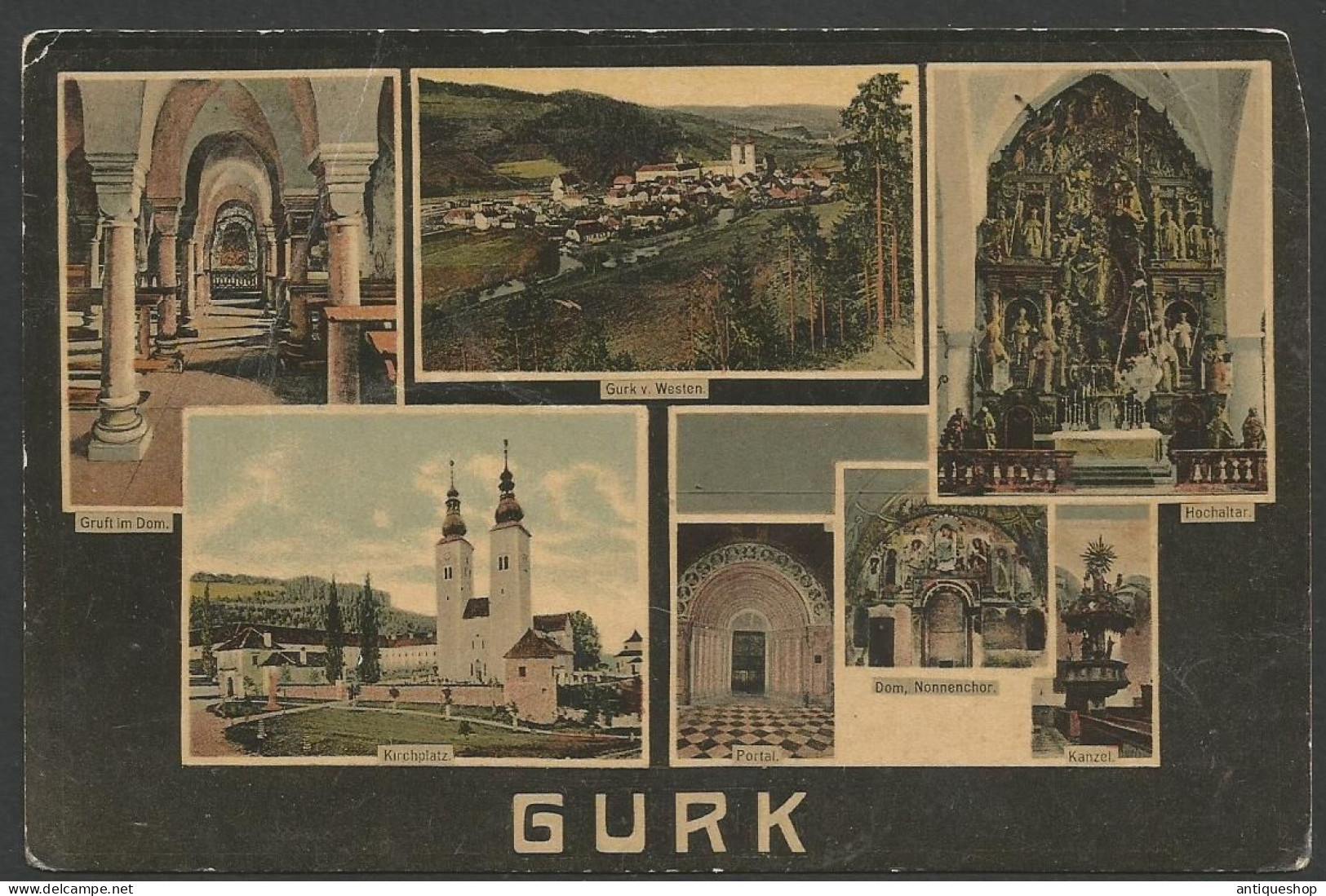 Austria-----Gurk-----old Postcard - Gurk