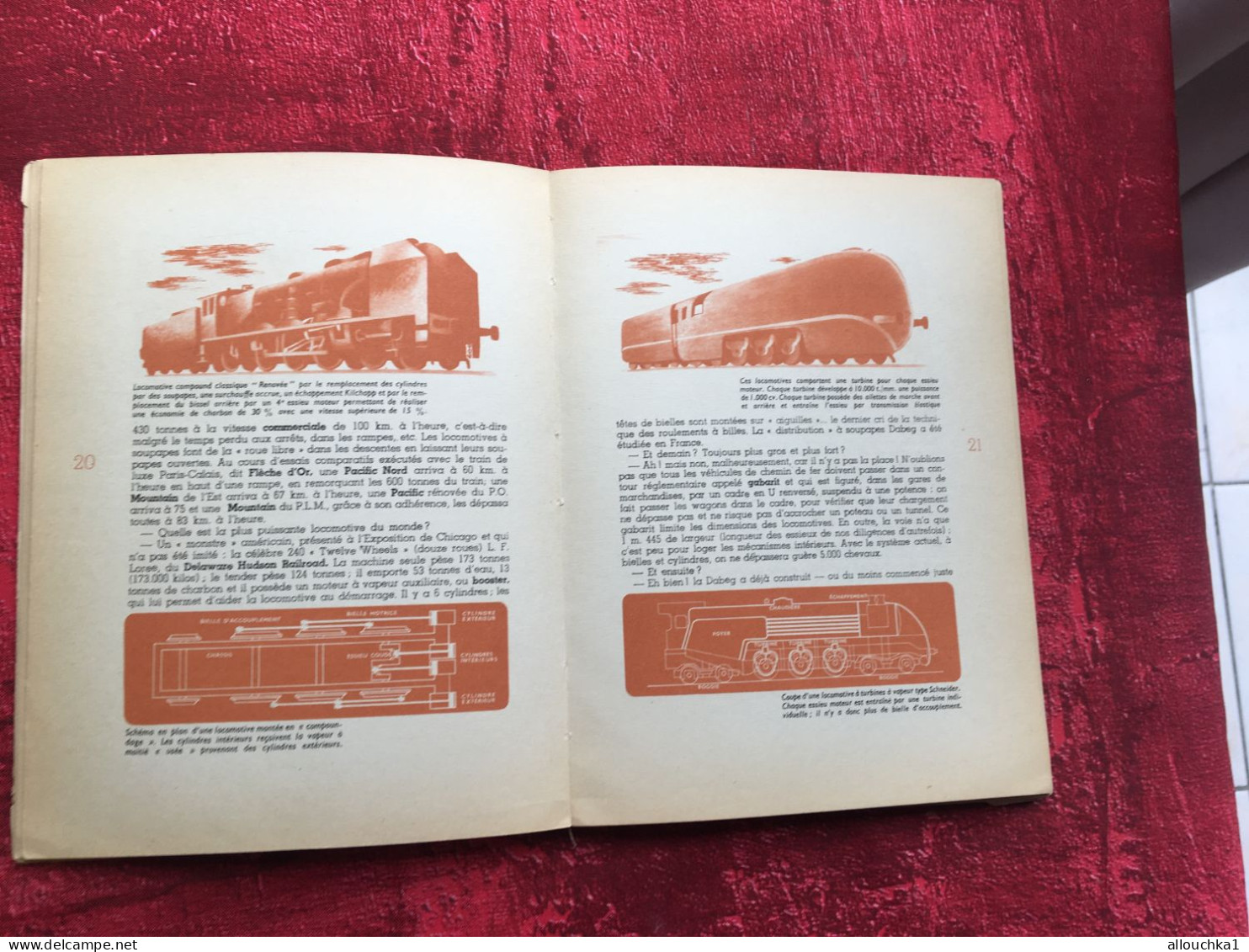 Les Trains:DEVAUX(Pierre)Editions André Bonne 1946+négatifs photos Trains-Gare-Auto-Livre Français Chemin de fer-Tramway