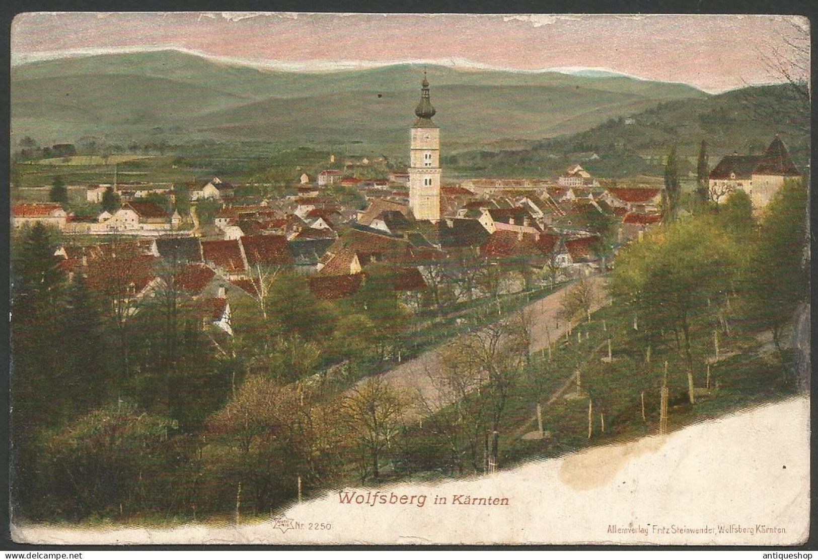 Austria-----Wolfsberg-----old Postcard - Wolfsberg