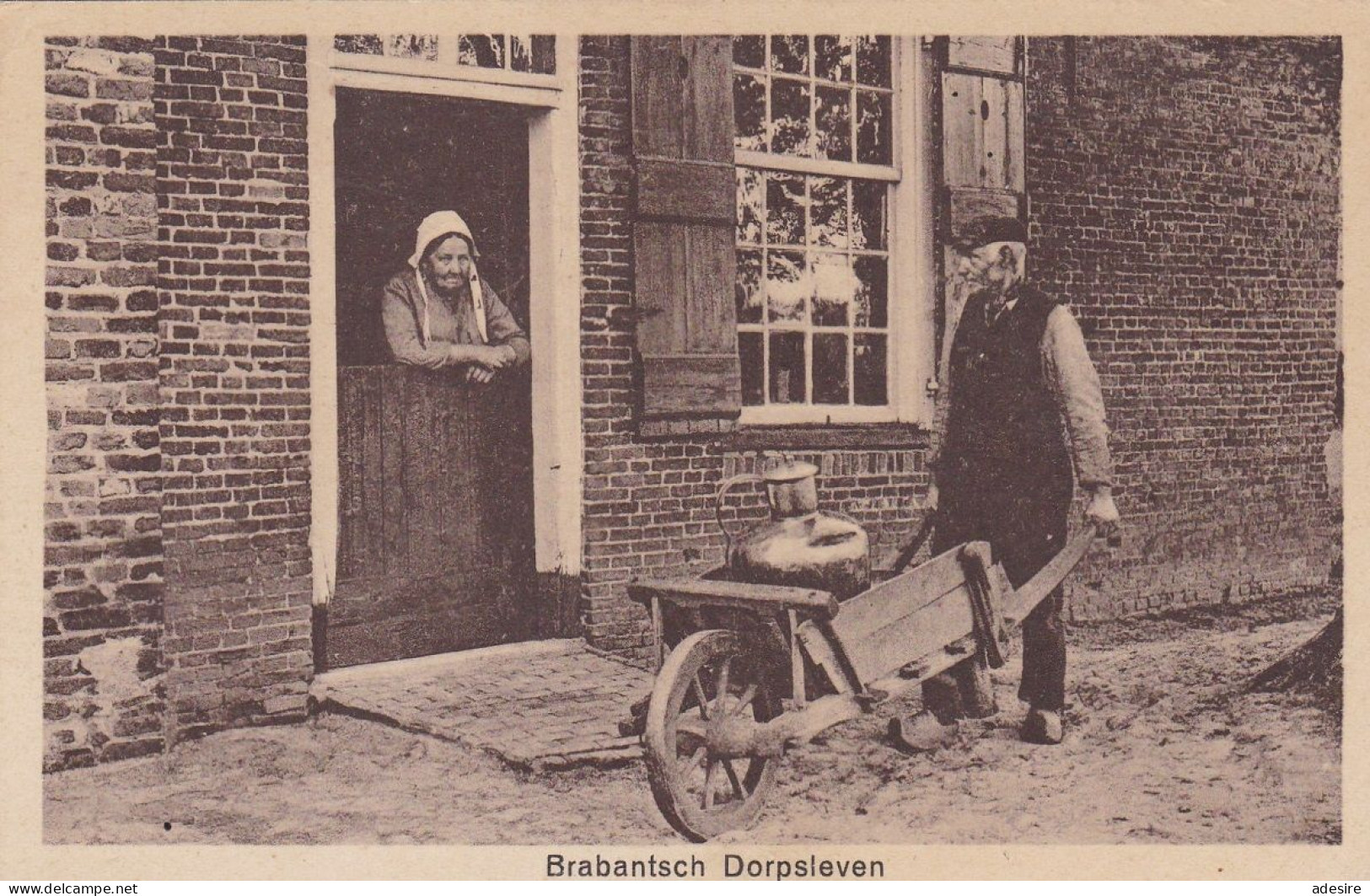 BRABANTSCH (Niederlande)- Dorpsleven, Karte Nicht Gel.1920? ... - Europe