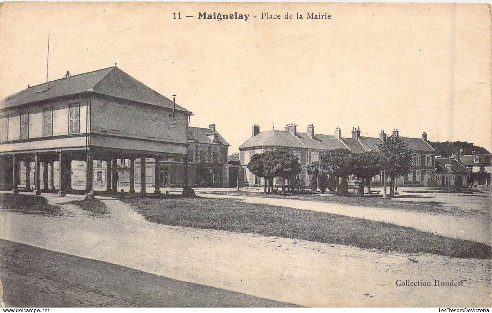 FRANCE - 60 - Maignelay - Place De La Mairie - Carte Postale Ancienne - Maignelay Montigny