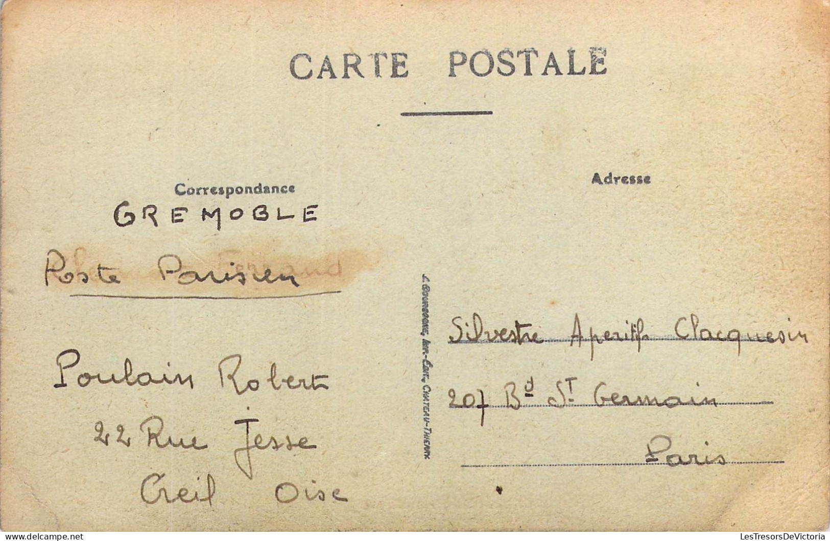 FRANCE - 60 - Creil - Les Tufs - Carte Postale Ancienne - Creil