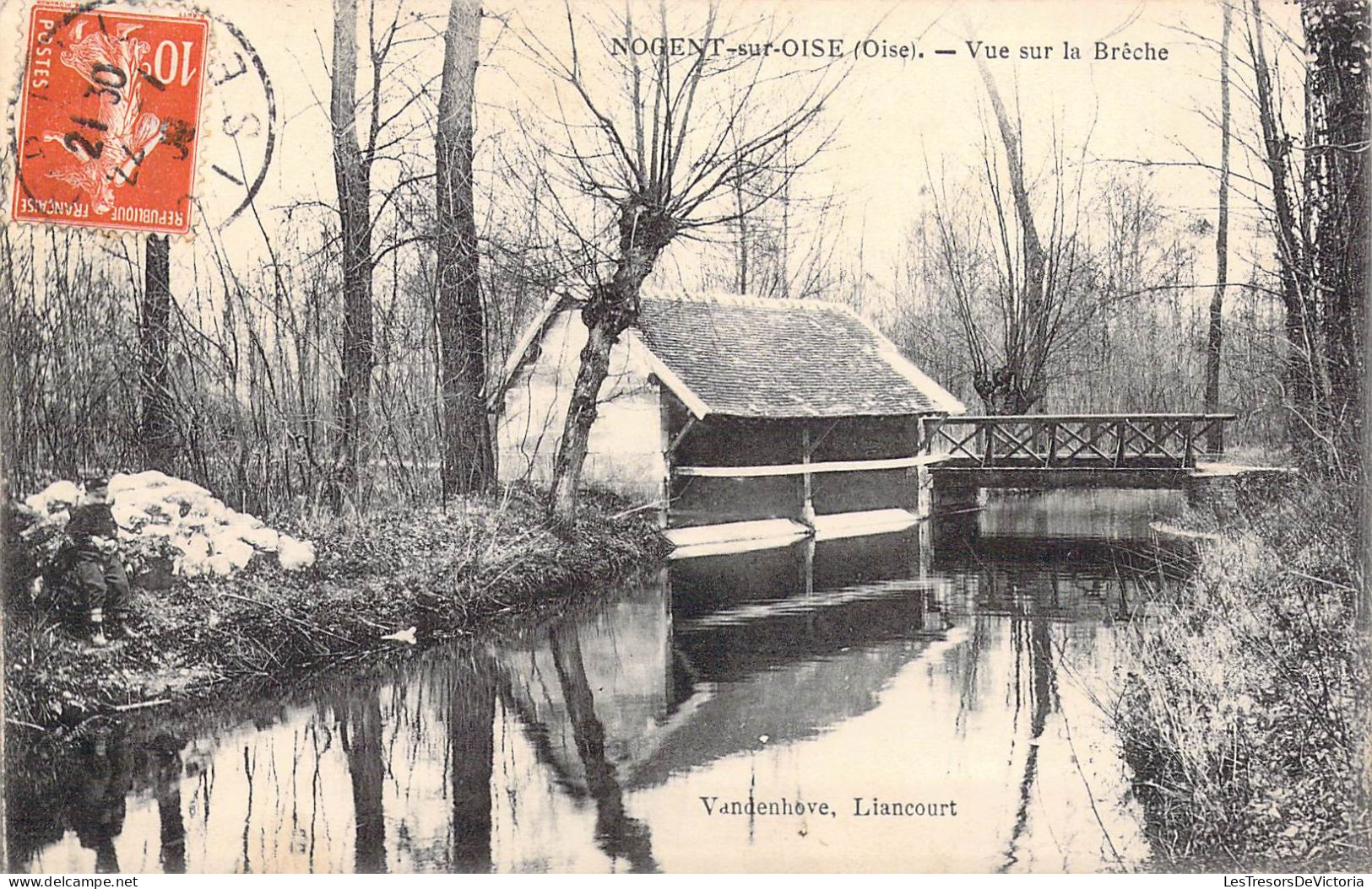 FRANCE - 60 - Nogent-sur-Oise - Vue Sur La Brêche - Carte Postale Ancienne - Nogent Sur Oise