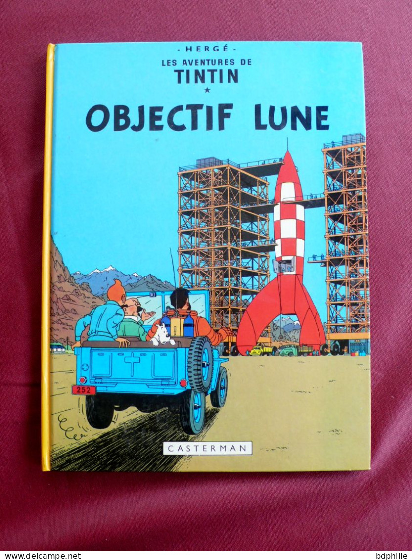 Tintin Objectif Lune 1975-1976 C1 - Tintin