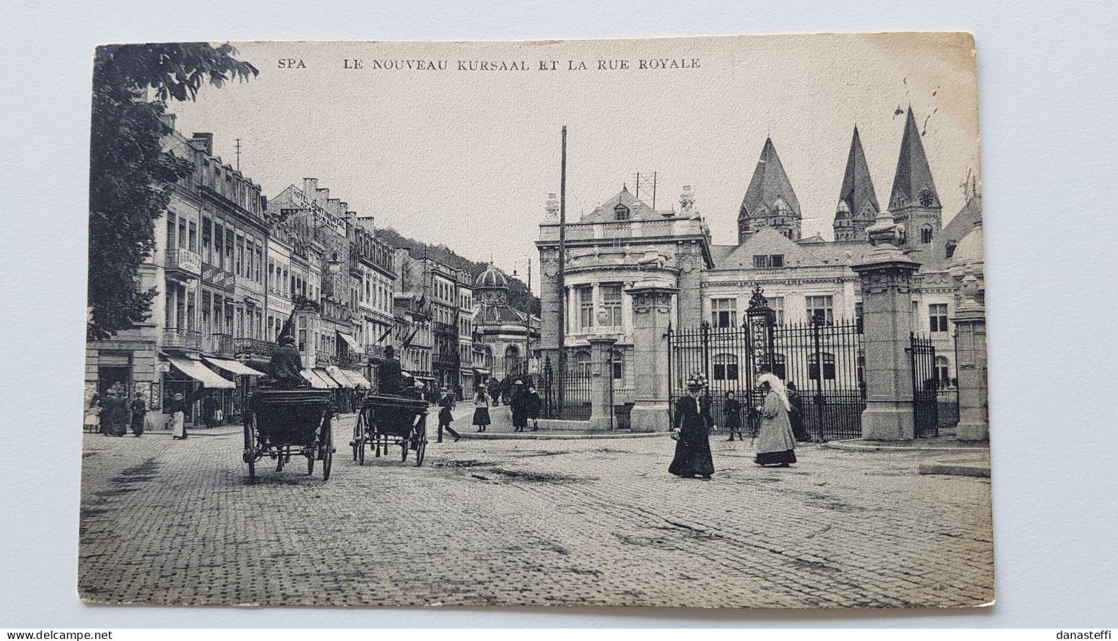 SPA   LE NOUVEAU KURSAAL ET LA RUE ROYALE - Spa