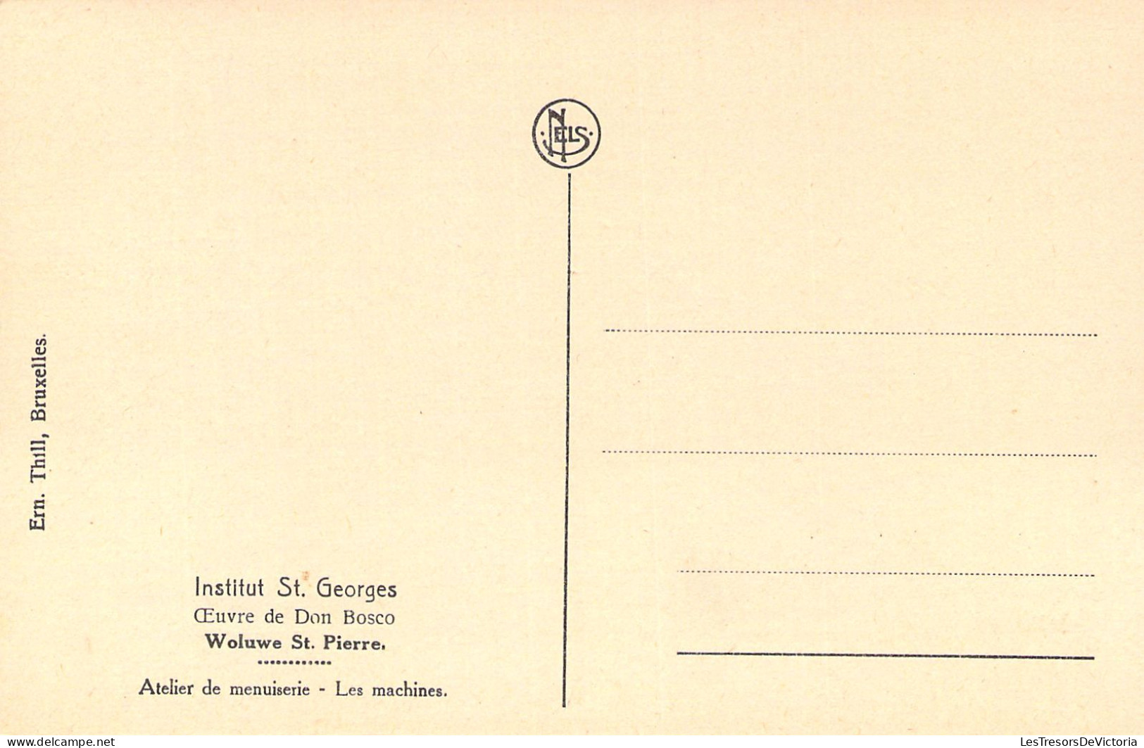 BELGIQUE - WOLUWE ST PIERRE - Institut St Georges - Oeuvre De Don Bosco - Carte Postale Ancienne - St-Pieters-Woluwe - Woluwe-St-Pierre
