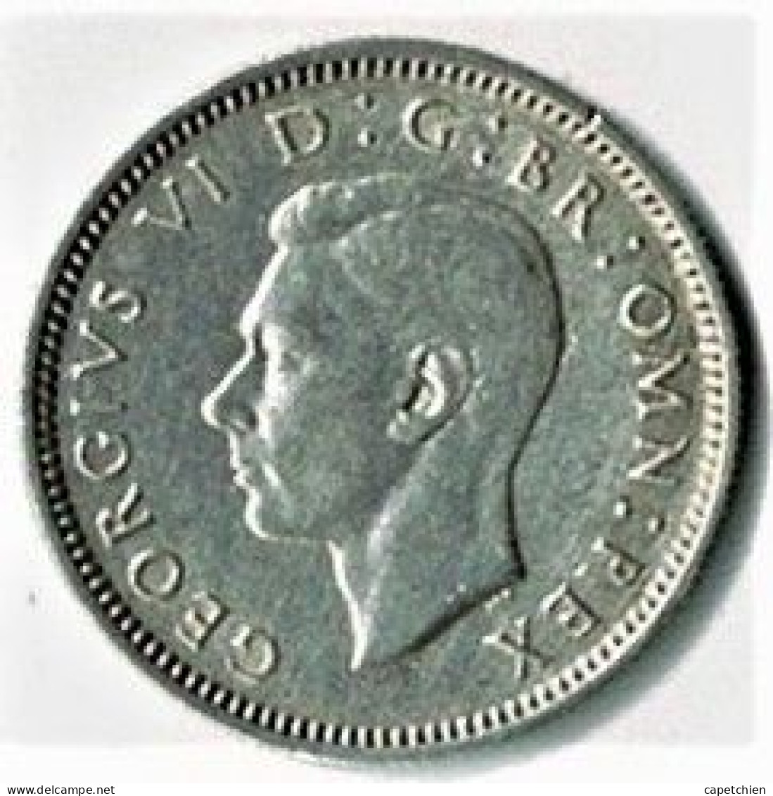 GRANDE BRETAGNE / SIX PENCE / GEORGES VI / 1944 ,: ETAT TTB + / ARGENT - Other & Unclassified