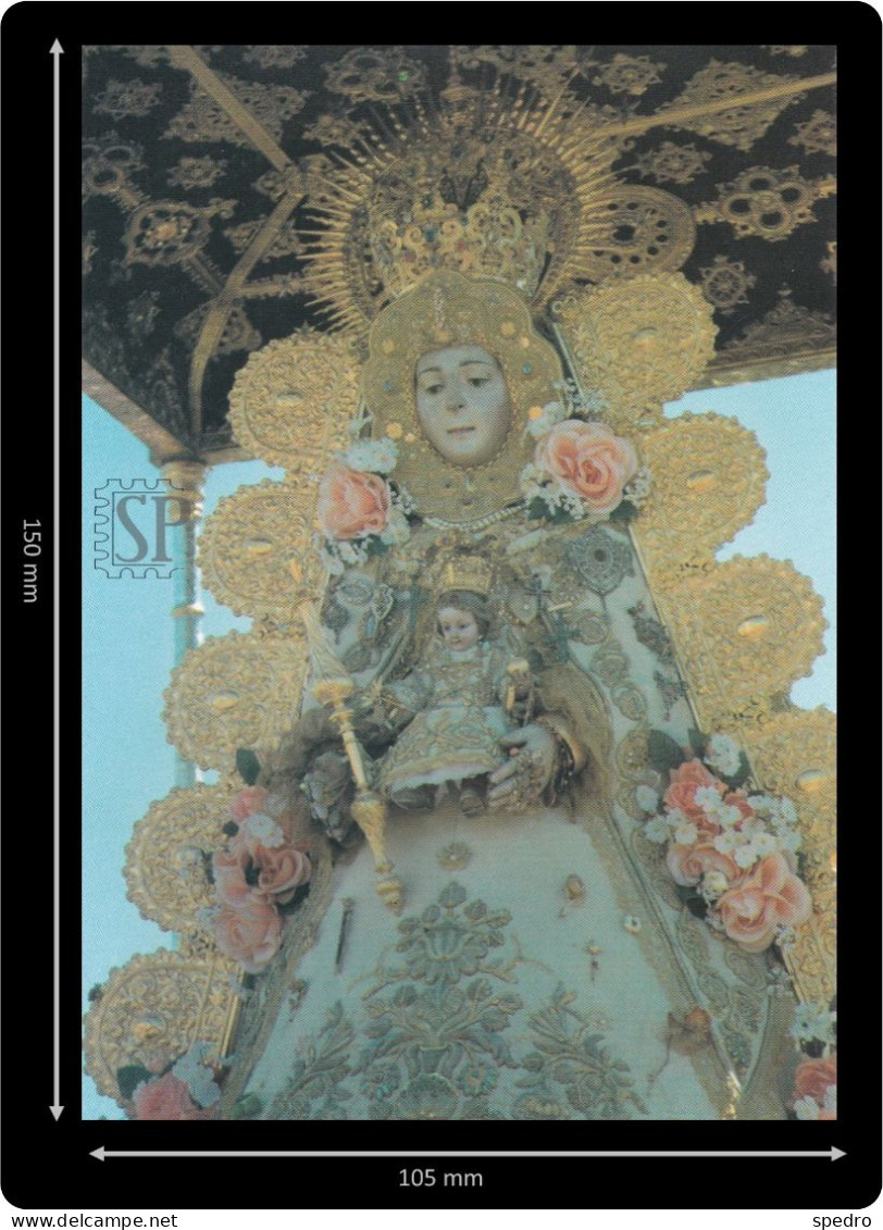 España Nuestra Señora Del Rocio Almonte Huelva Foto Manuel Arjonilla Ibañez Virgen Blanca Paloma Reina De Las Marismas - Huelva