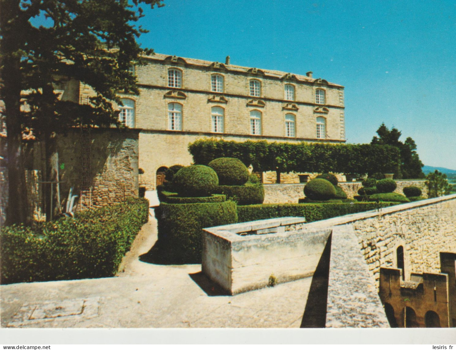 C.P. - PHOTO  - CHATEAU D'ANSOUIS - FACADE PRINCIPALE - LESTRADE - 83 - Ansouis