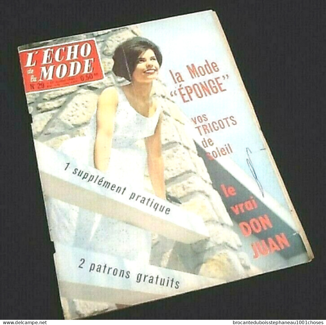 L' Echo de la Mode 8 Juillet 1956 N° 28