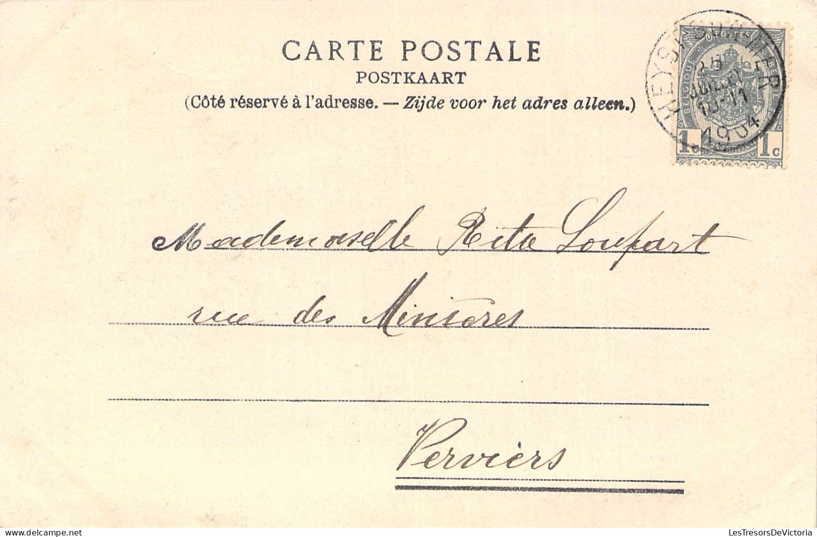 BELGIQUE - HEYST - Châlet Des Ecluses - Carte Postale Ancienne - Heist