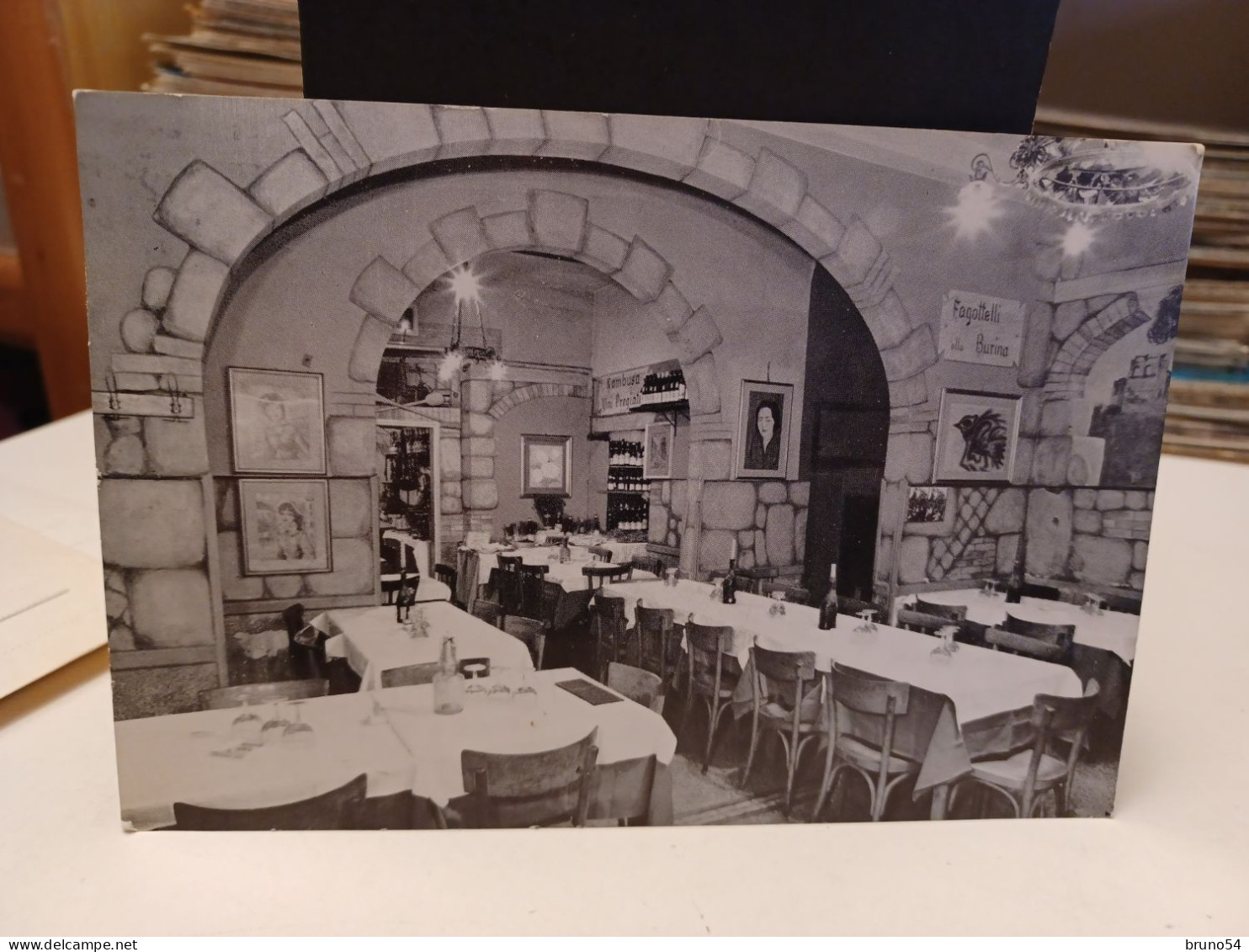 Cartolina Roma Hostaria Da Gildo Via S.Dorotea 15 Trastevere,Ponte Sisto, Ristorante 1972 - Bars, Hotels & Restaurants