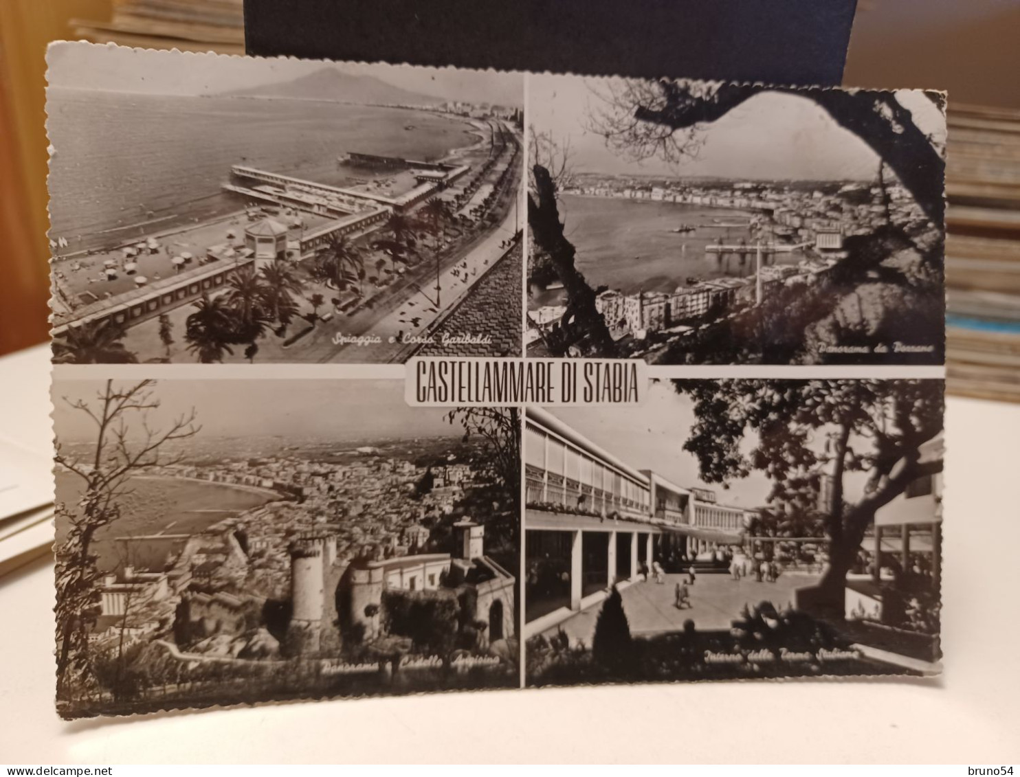 Cartolina Castellammare Di Stabia Prov Napoli ,vedutine 1962 - Castellammare Di Stabia