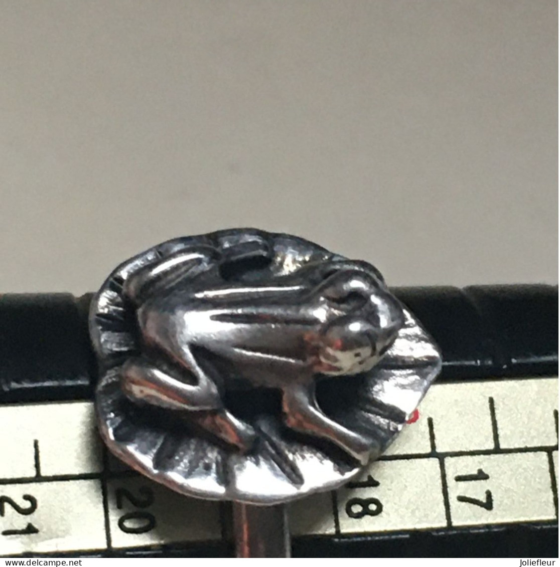 Bague En Argent 925 Taille 58/59   **la Grenouille ** - Ring