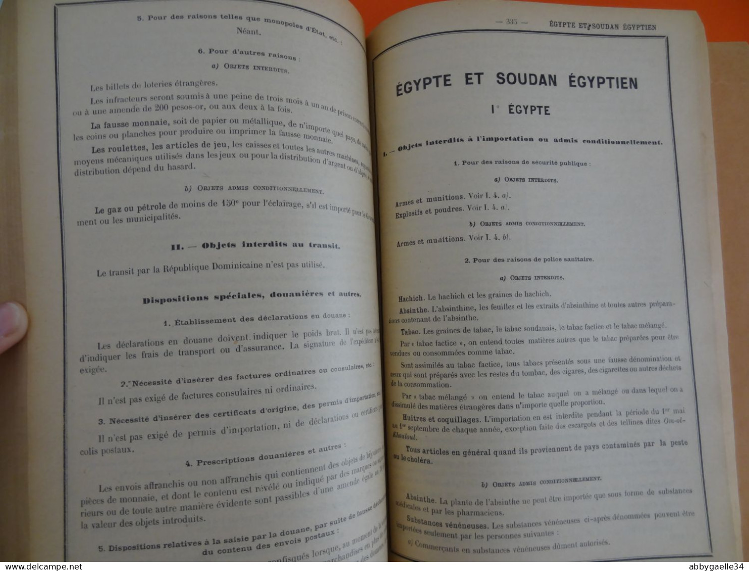 RESTRICTIONS ET PROHIBITIONS Tarif pour le transport des COLIS POSTAUX 3e volume SNCF avril 1939 imp. Chaix