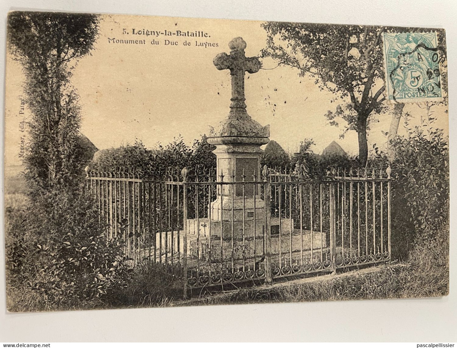 CPA - 28 - LOIGNY LA BATAILLE - Monument Du Duc De Luynes - Loigny