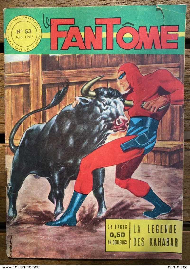 Le Fantôme N°53 La Légende Des Kahabar Juin1965 - Phantom