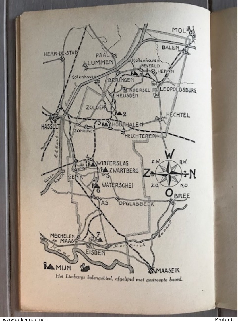 Boekje Koolmijnen - Het Zwarte Goud Van Limburg, H. Jespers - Land En Volk - Jeugd