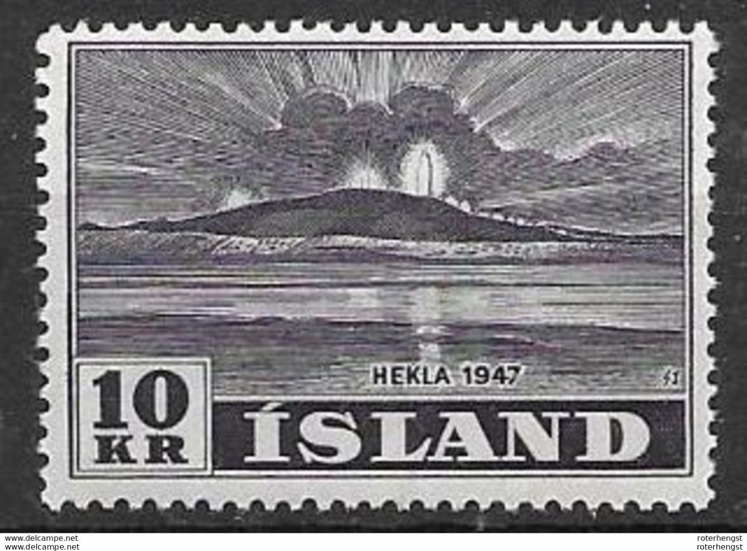 1948 Mnh ** Iceland Volcano 40 Euros - Neufs