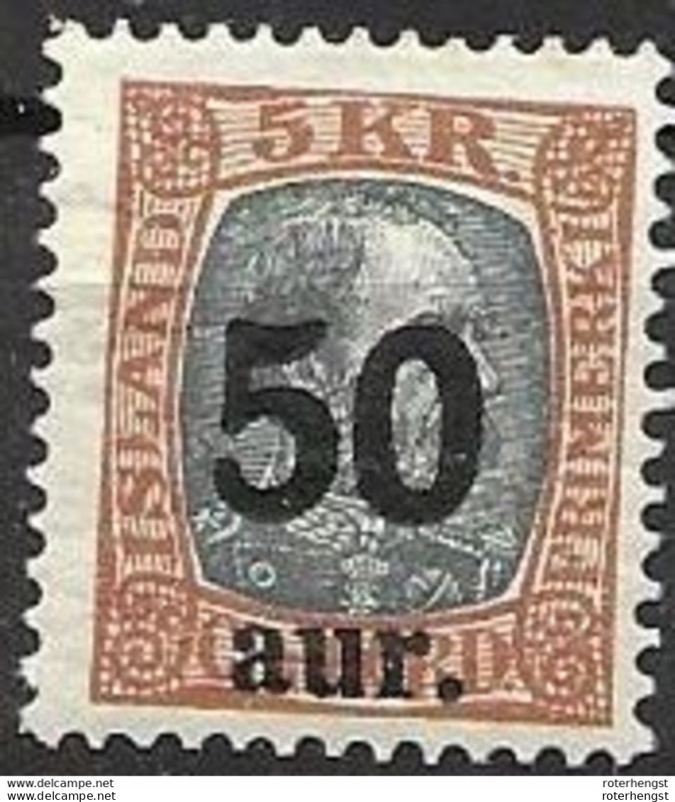 19257 Iceland Mint Hinged * (150 Euros) - Unused Stamps
