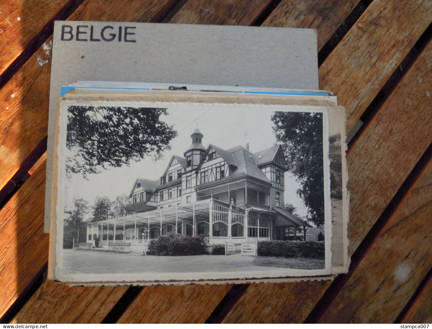 Schoten Huize Iepenburg Schotenhof 1953 Gelopen Circulé - Schoten