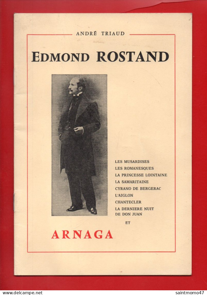 LIVRE . 64 - CAMBO . EDMOND ROSTAND . " ARNAGA " . ANDRÉ TRIAUD - Réf. N°366F - - Baskenland