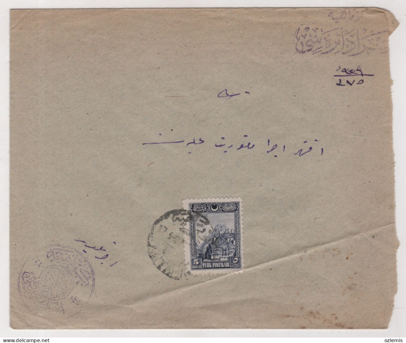 TURKEY,TURKEI,TURQUIE ,OTTOMAN ,KUTAHYA ,1926 ,COVER - Storia Postale