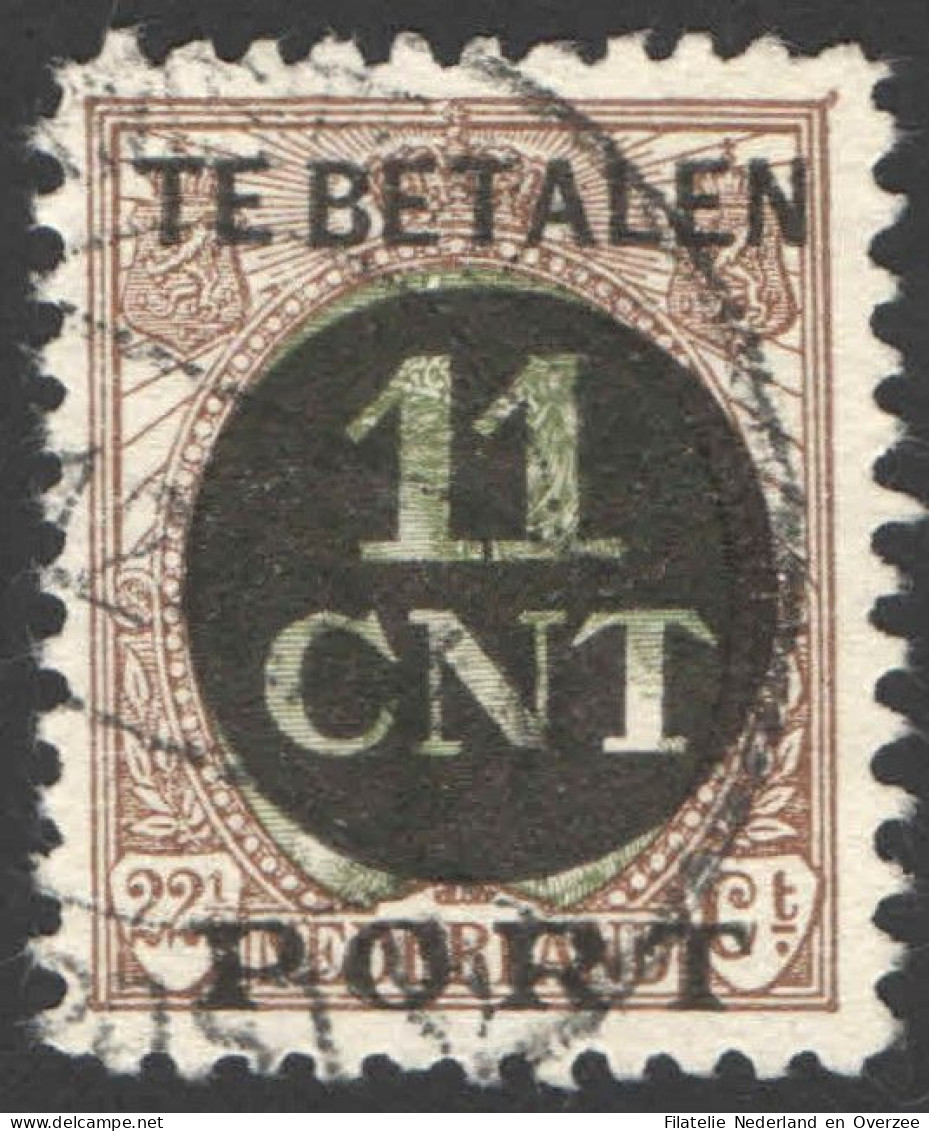 Nederland 1924 Postpakket-verrekenzegel 1B Gestempeld/used Tanding/Perforation 11 1/2 X 11 - Otros & Sin Clasificación
