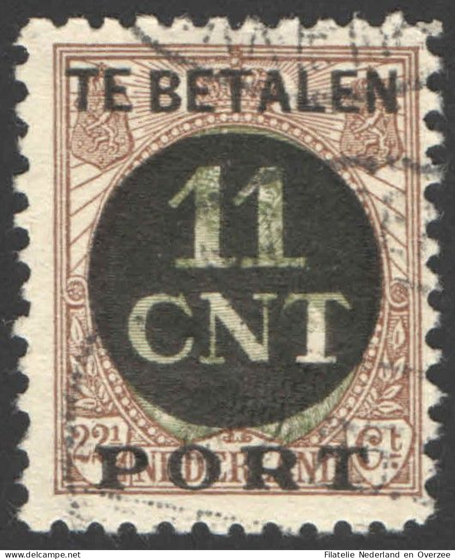 Nederland 1924 Postpakket-verrekenzegel 1B Gestempeld/used Tanding/Perforation 11 1/2 X 11 - Altri & Non Classificati