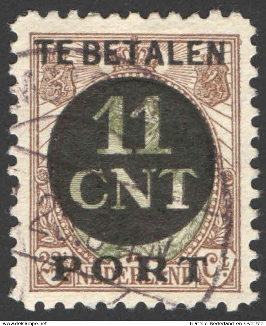 Nederland 1924 Postpakket-verrekenzegel 1C Gestempeld/used Tanding/Perforation 11 1/2 - Otros & Sin Clasificación