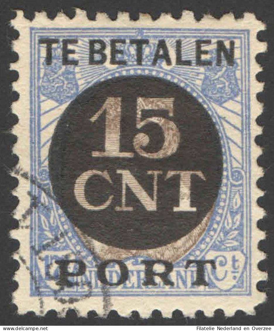 Nederland 1924 Postpakket-verrekenzegel 2C Gestempeld/used Tanding/Perforation 11 1/2 - Andere & Zonder Classificatie