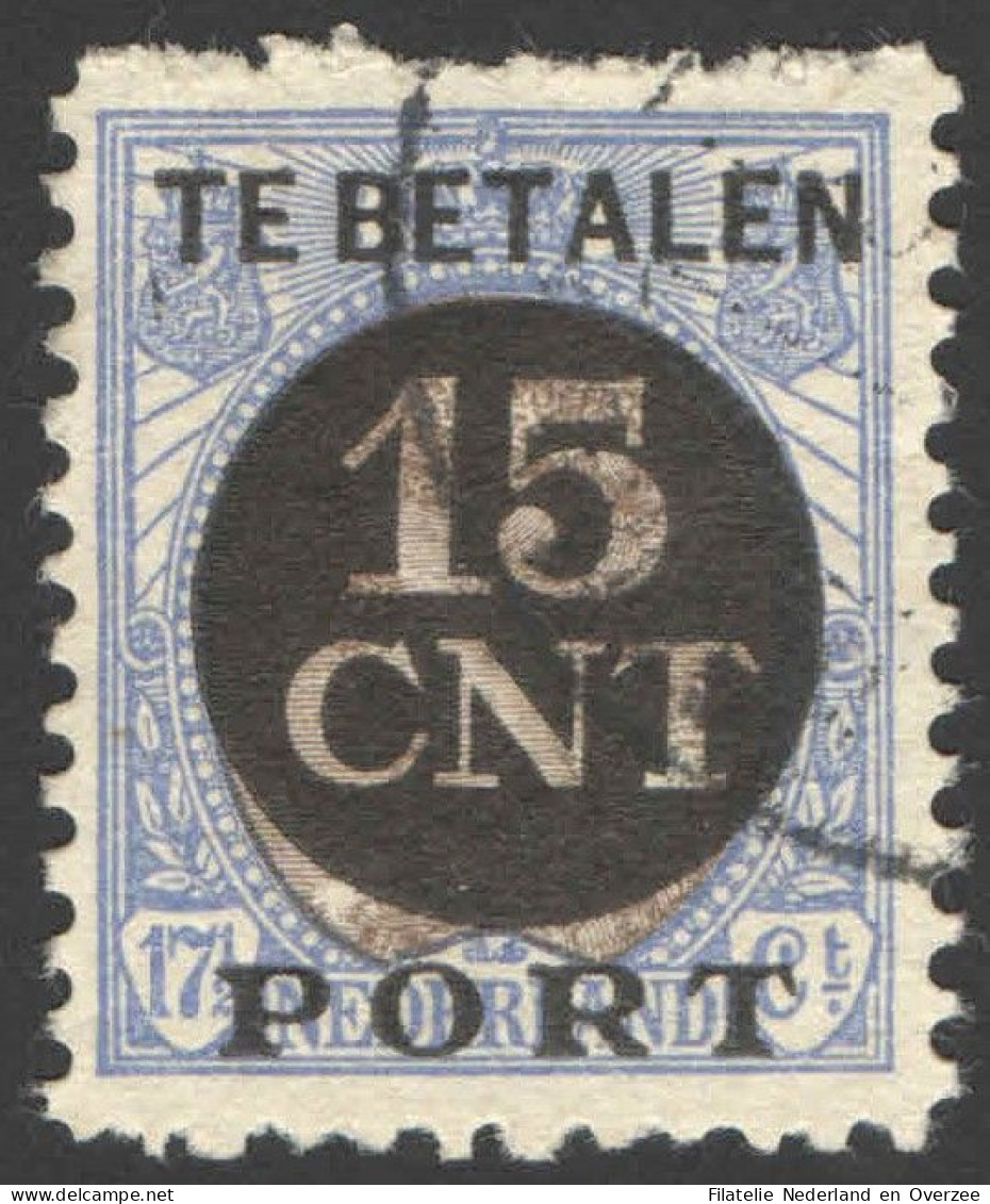 Nederland 1924 Postpakket-verrekenzegel 2C Gestempeld/used Tanding/Perforation 11 1/2 - Other & Unclassified