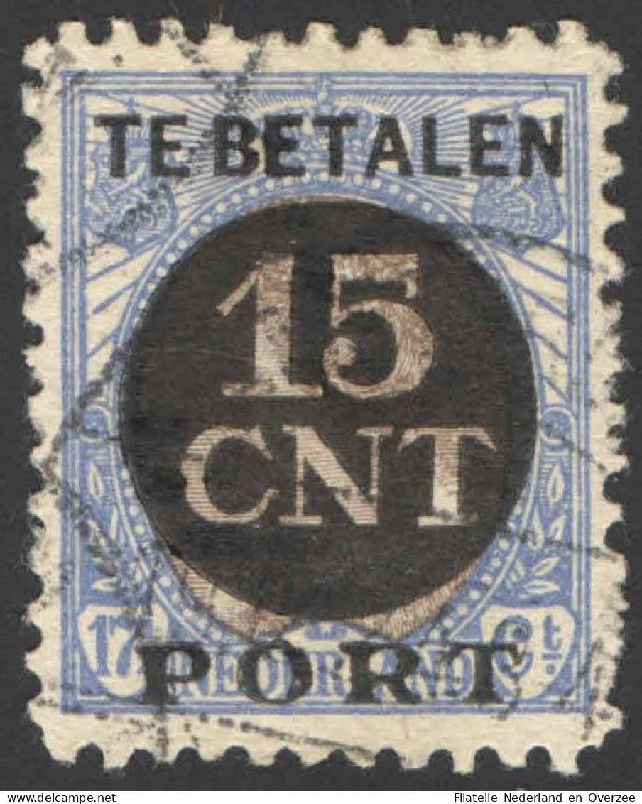 Nederland 1924 Postpakket-verrekenzegel 2C Gestempeld/used Tanding/Perforation 11 1/2 - Andere & Zonder Classificatie