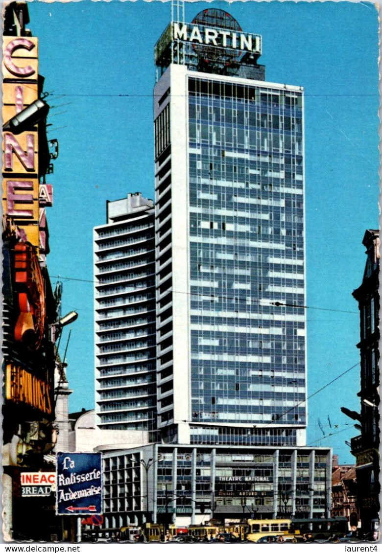 (1 Q 30) Belgium - Bruxelles Martini Building (International Center) (posted To France 1967) - Istituzioni Internazionali