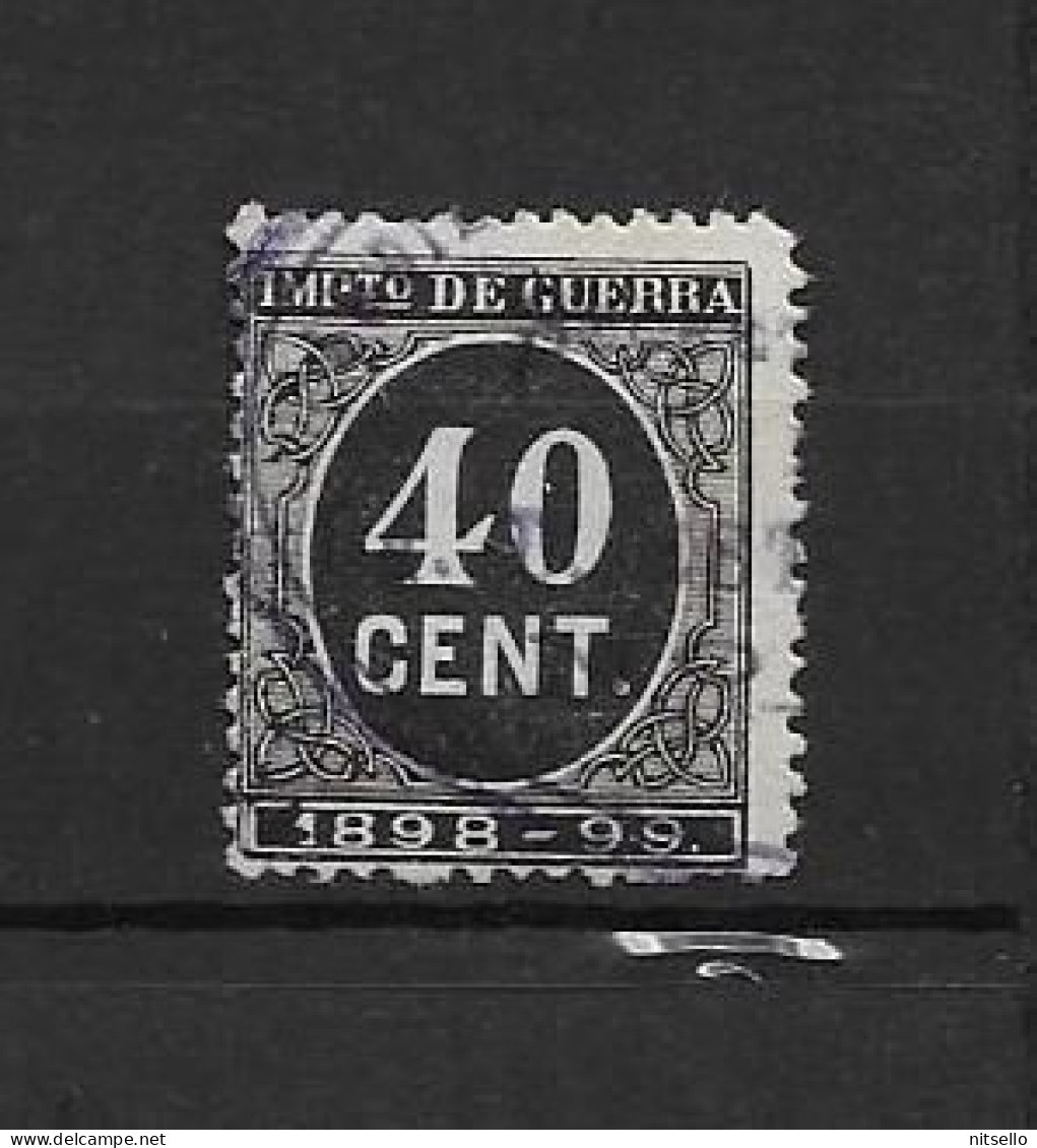 LOTE 2238 A /// (C015) ESPAÑA 1898  40 CTMOS NO CATALOGADO USADO   ¡¡¡ OFERTA - LIQUIDATION - JE LIQUIDE !!! - Usados