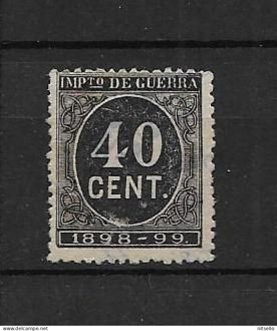 LOTE 2238 A /// (C015) ESPAÑA 1898  40 CTMOS NO CATALOGADO USADO   ¡¡¡ OFERTA - LIQUIDATION - JE LIQUIDE !!! - Usados