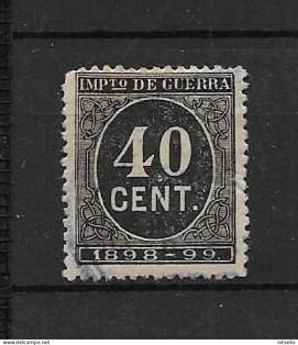 LOTE 2238 A /// (C015) ESPAÑA 1898  40 CTMOS NO CATALOGADO USADO   ¡¡¡ OFERTA - LIQUIDATION - JE LIQUIDE !!! - Usados