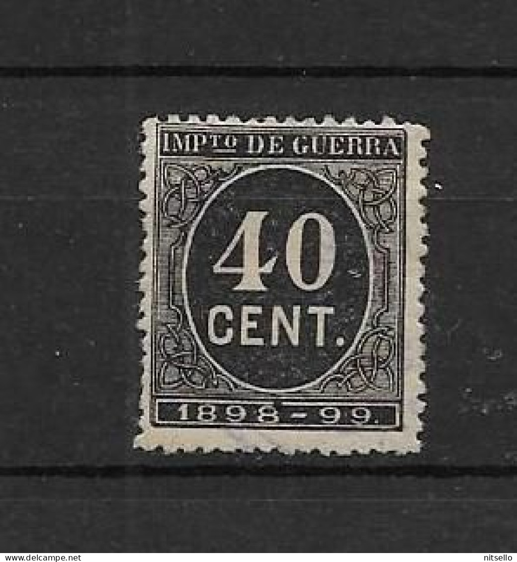 LOTE 2238 A /// (C015) ESPAÑA 1898  40 CTMOS NO CATALOGADO USADO   ¡¡¡ OFERTA - LIQUIDATION - JE LIQUIDE !!! - Usados